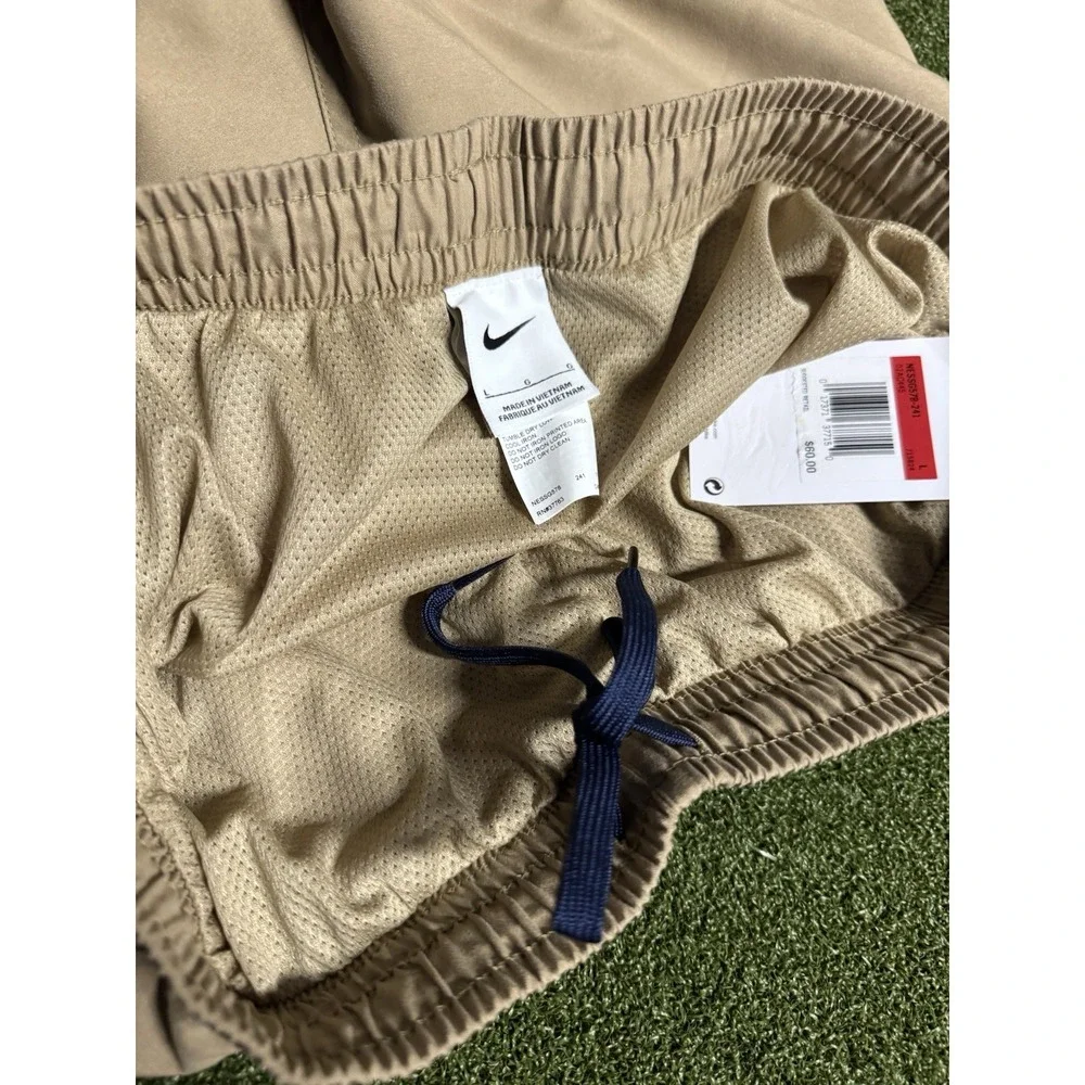 Nike Swim Just Do It Tan Men's Size L Swim Trunks